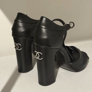 Chanel Black Women's Heels